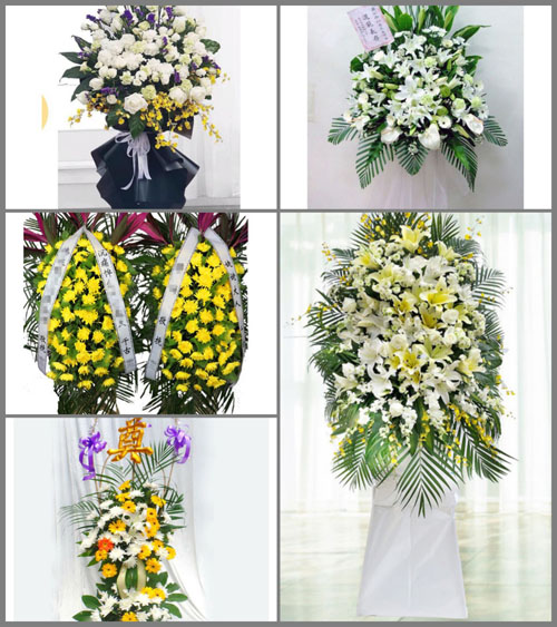 福建三明白事花篮预定